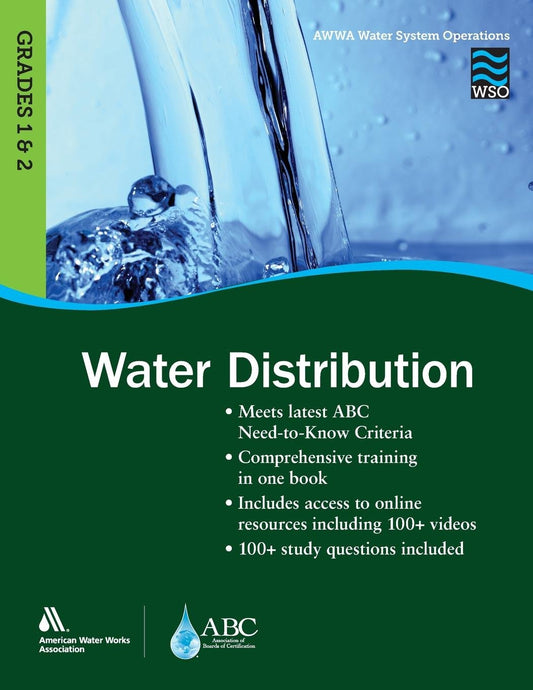 Exploitation du système d'eau (WSO) Distribution 1 et 2 (AWWA)