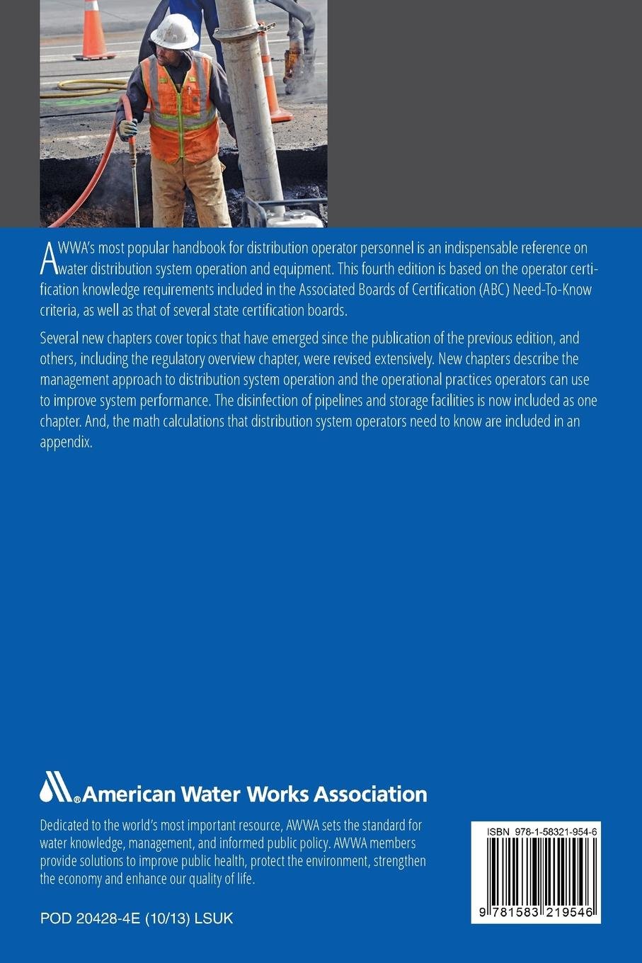 Water Distribution Operator Training Handbook (AWWA) (day-to-day reference)