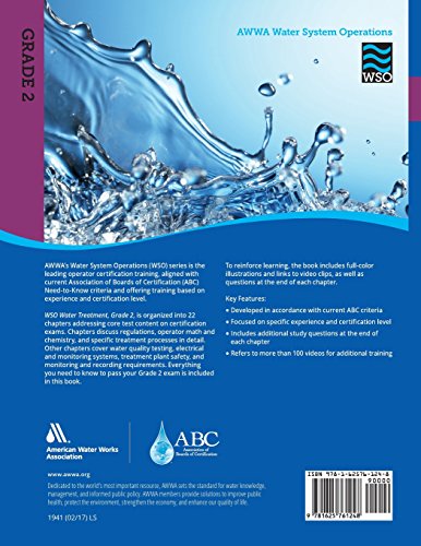 Water System Operations (WSO) Water Treatment 2 (AWWA)